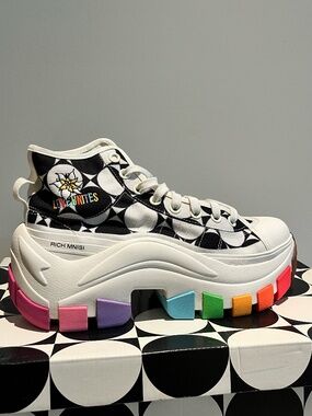 The Rich Mnisi x Adidas Nizza High XY22 'Pride' sneakers